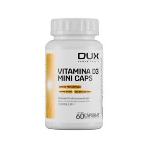 VITAMINA D3 MINI CAPS - POTE 60 CÁPSULAS