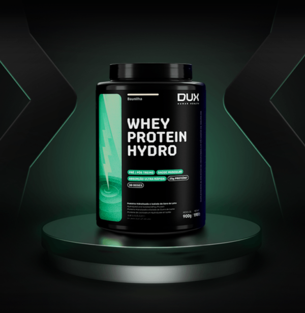 WHEY PROTEIN HYDRO - POTE 900G Whey Protein Hidrolisado - Imagem 2